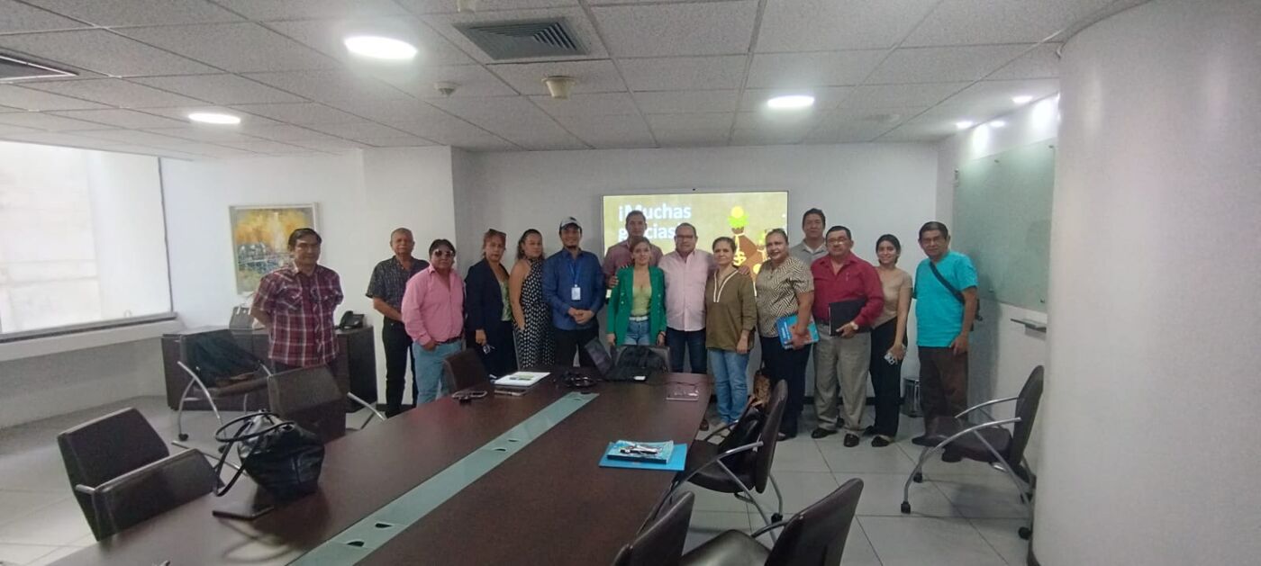 Cierre de una capacitación de FUNDABIS con mensaje de agradecimiento